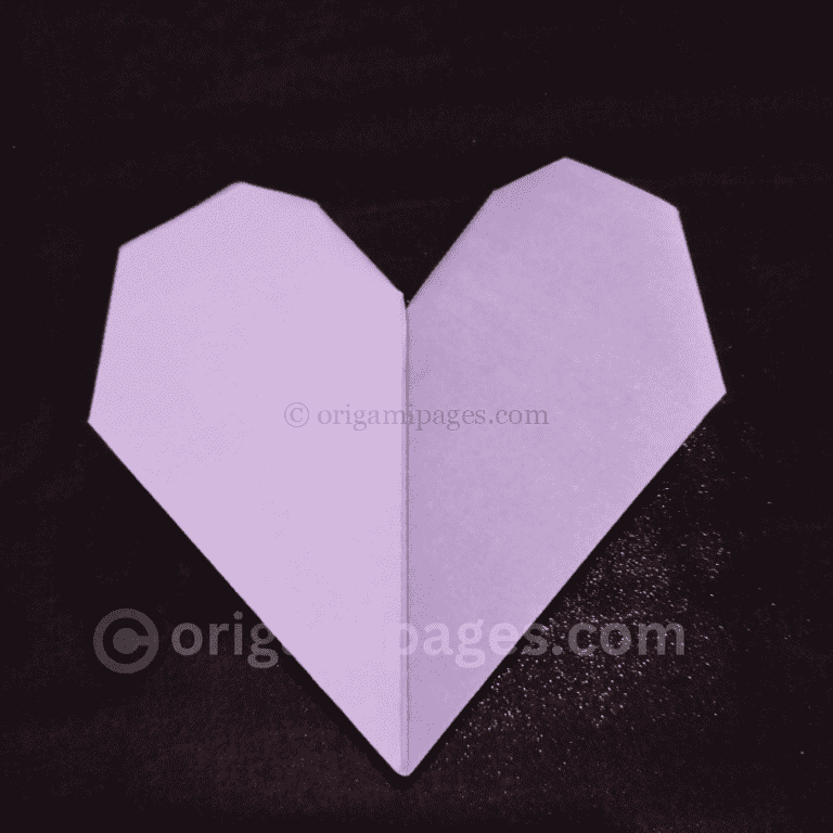 A Step-by-Step Guide to Creating an Origami Beating Heart