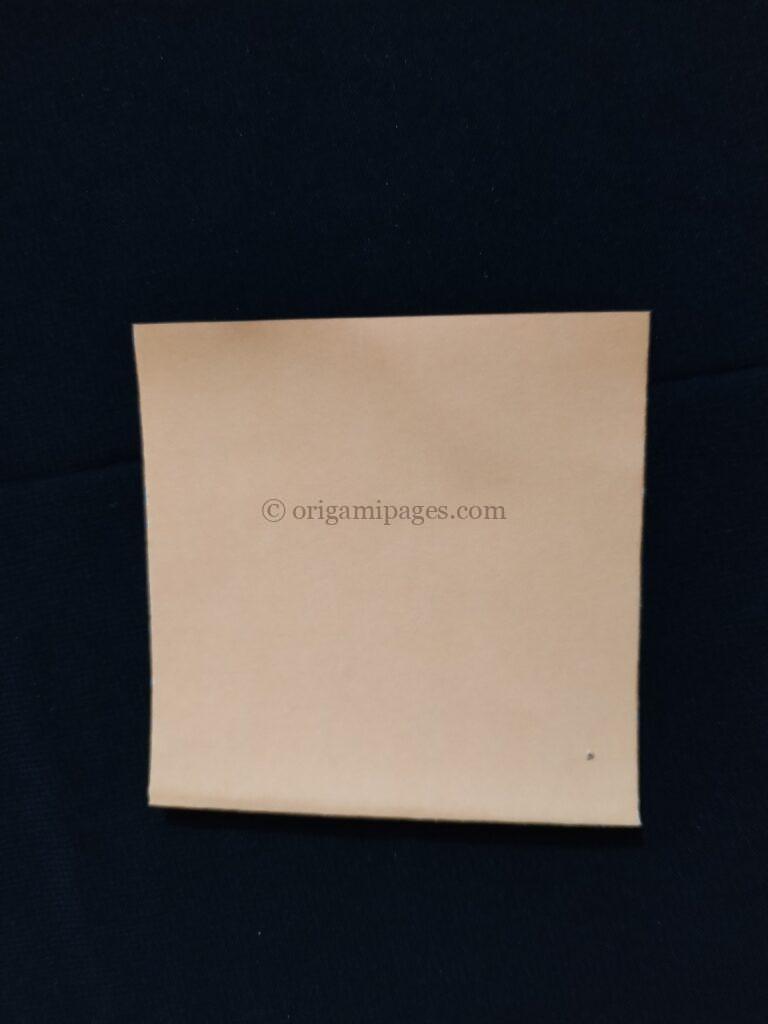 square piece of paper
