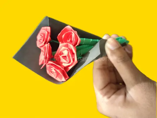 Easy Origami Rose Bouquet – A Step-by-Step Guide!