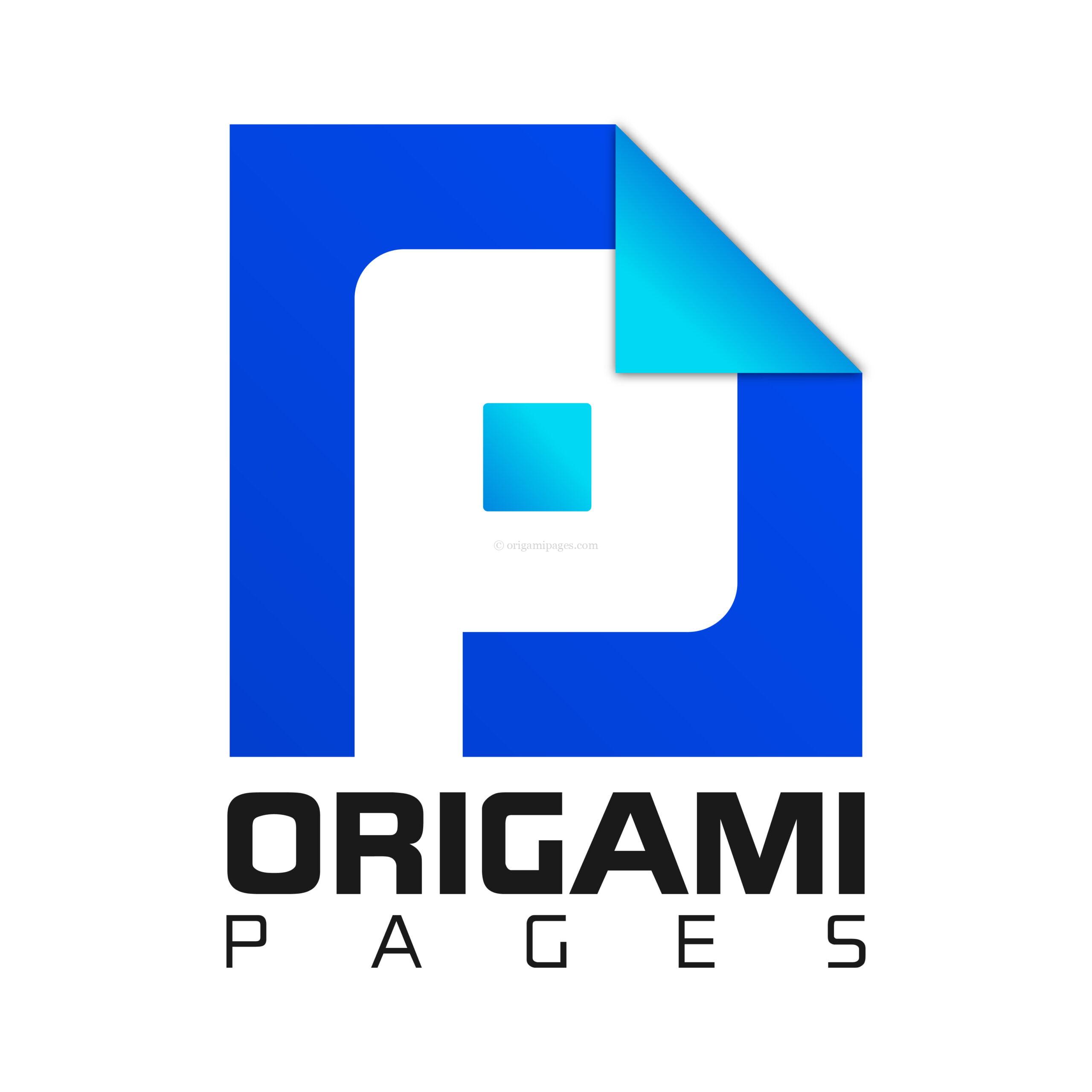 Origami pages logo