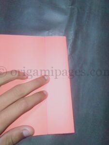 Origami Heart with Stand step 3a