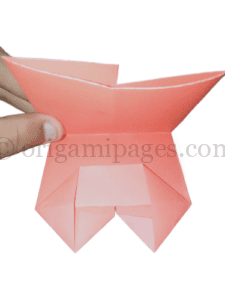 Origami Heart with Stand step 8a