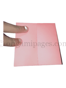 Origami Heart with Stand step 8b