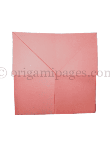 Origami Heart with Stand step 9b