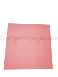 Origami Heart with Stand step 1