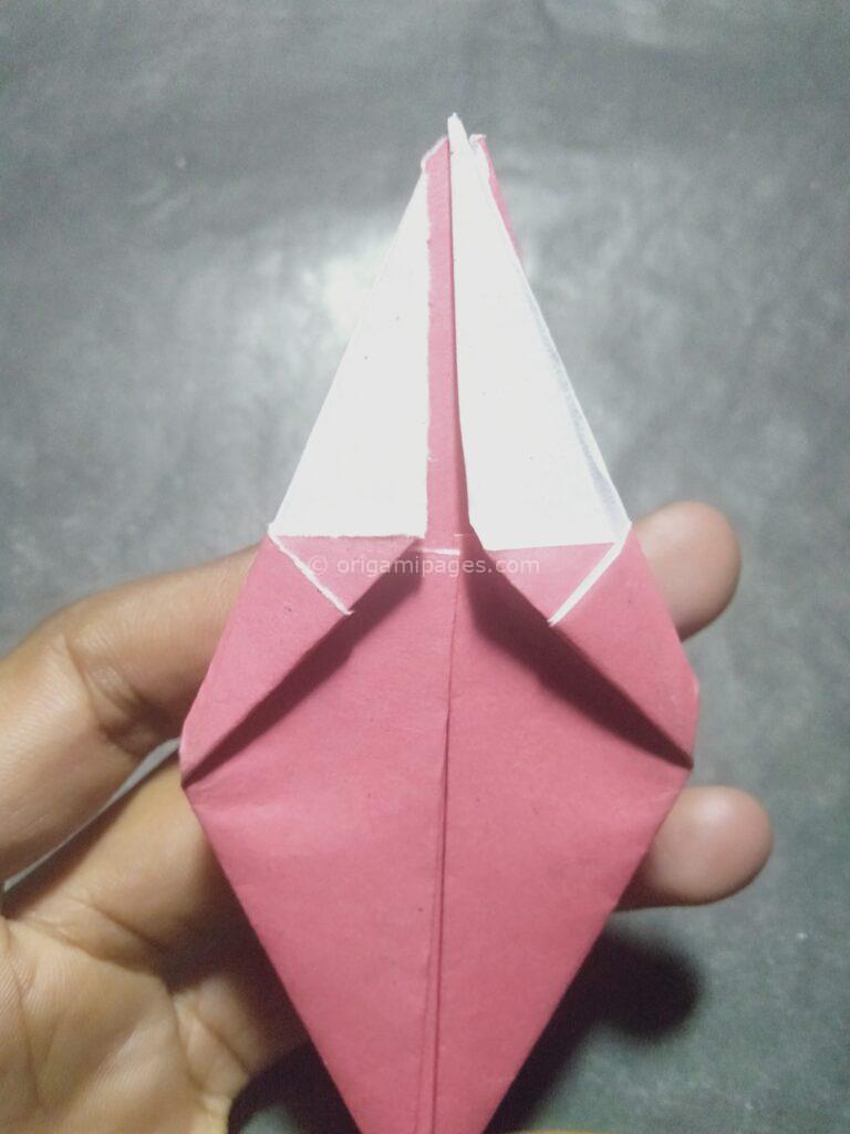 Origami harebell step: 11b