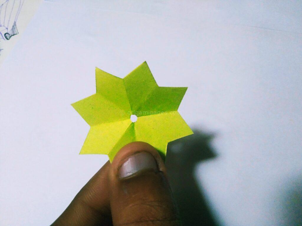 Origami strawberry step: 7e