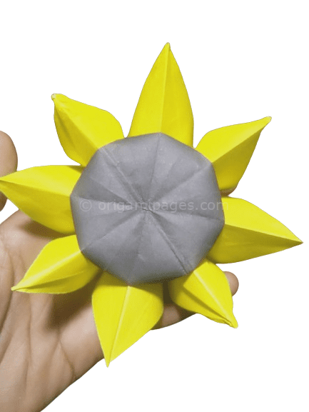 Sunflower Origami