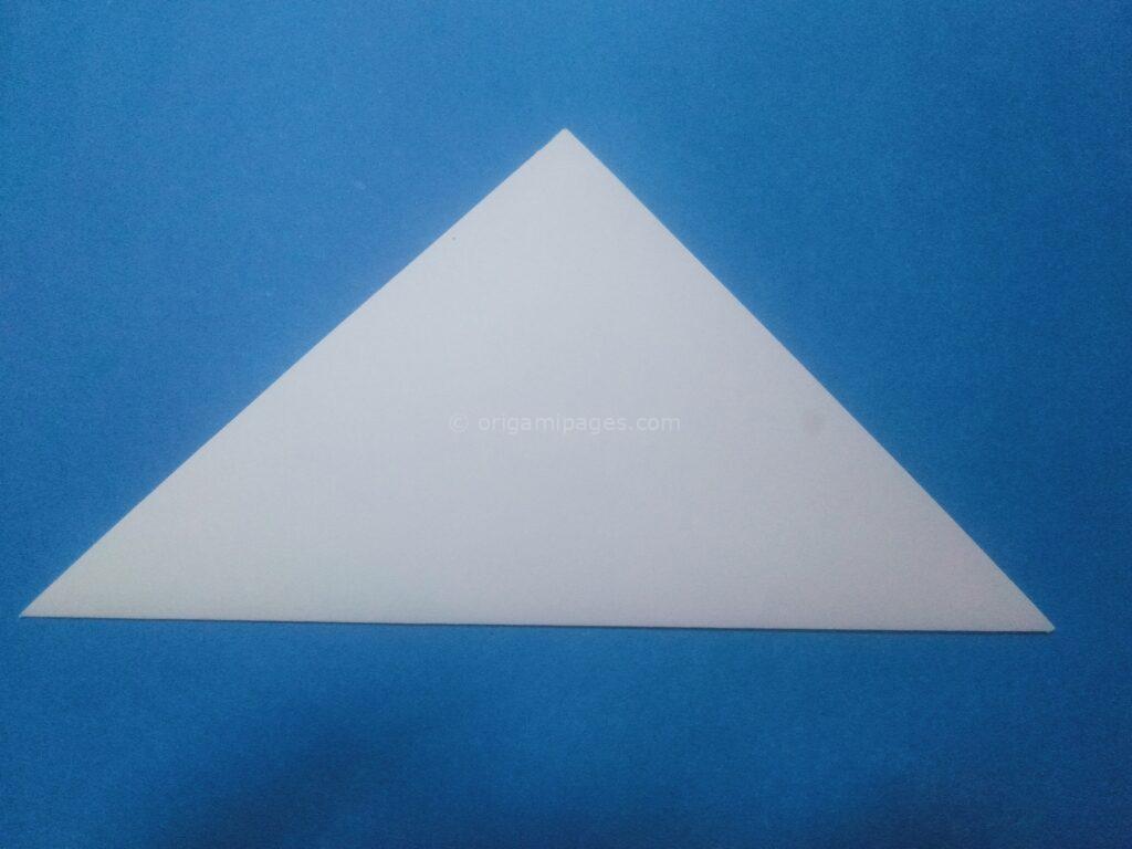 Origami Easter eggs step:2