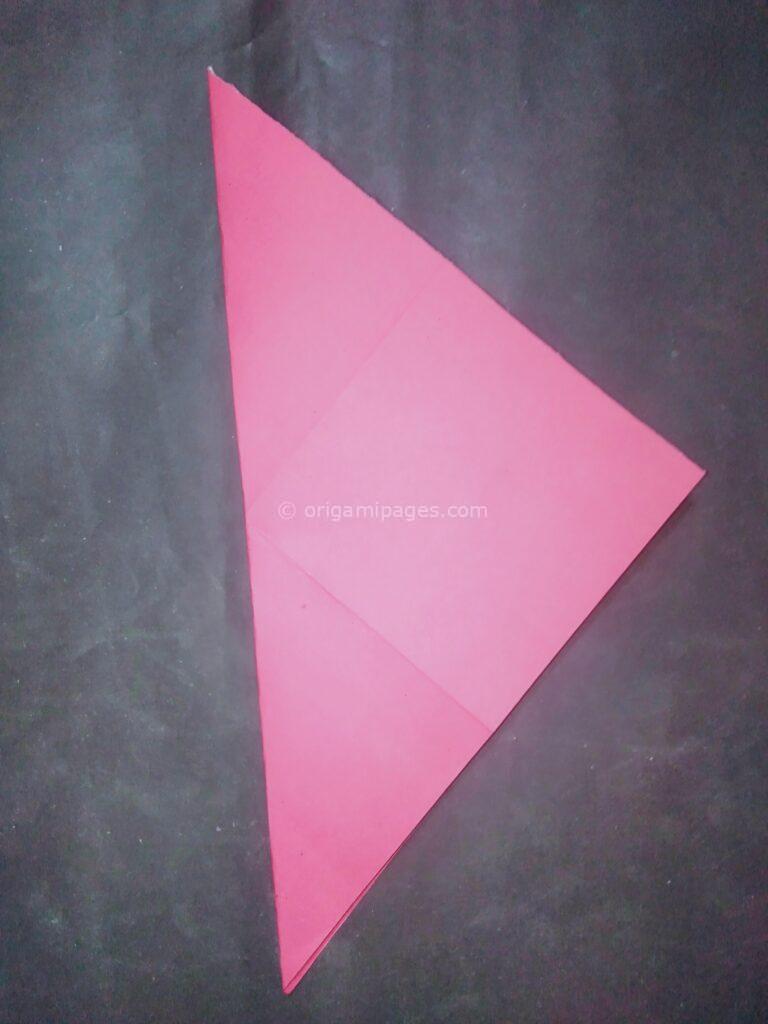 origami lotus step: 3