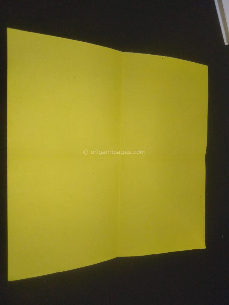 origami sunflower step: 3b
