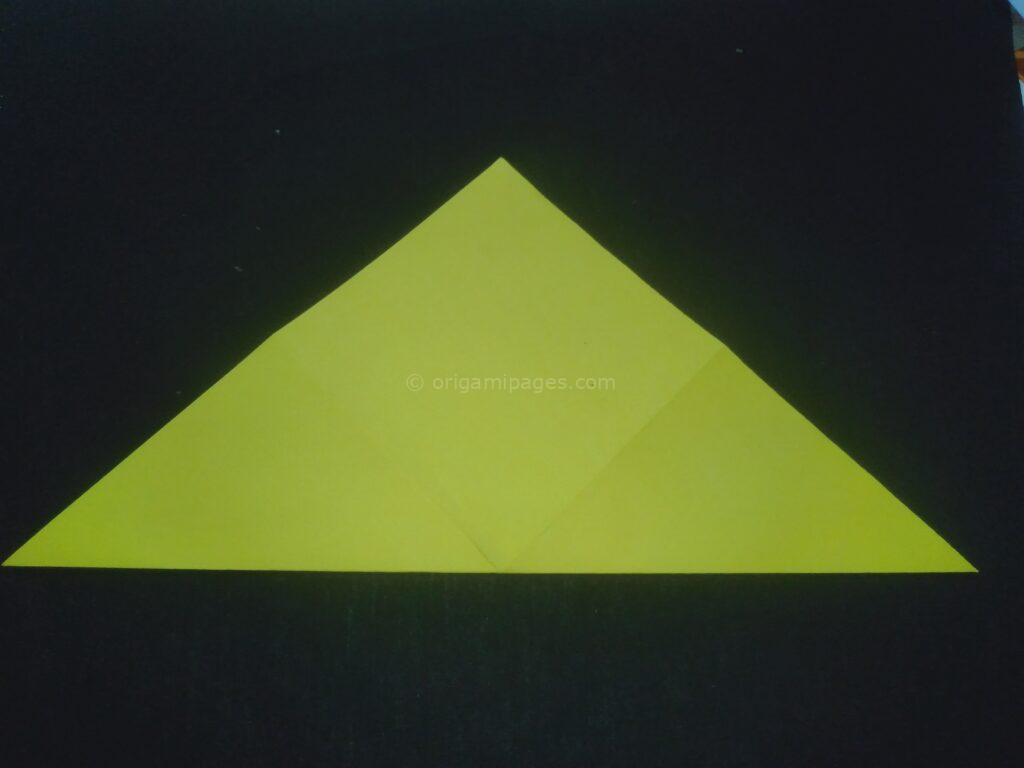 origami sunflower step: 3c
