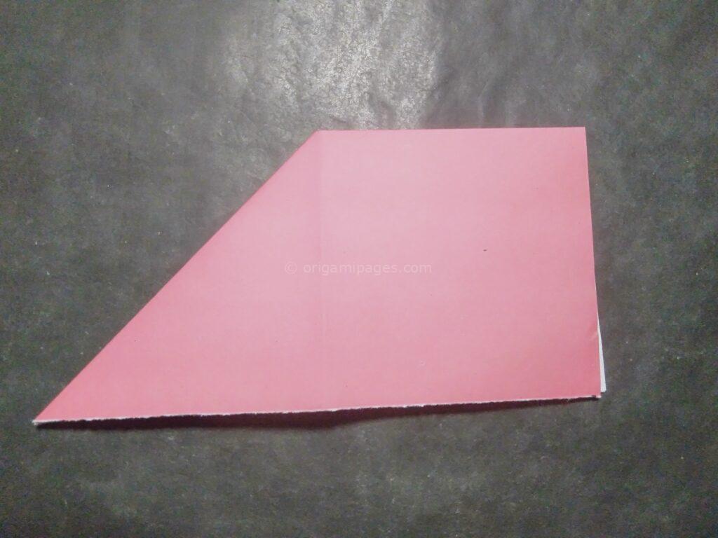 Origami harebell step: 4a