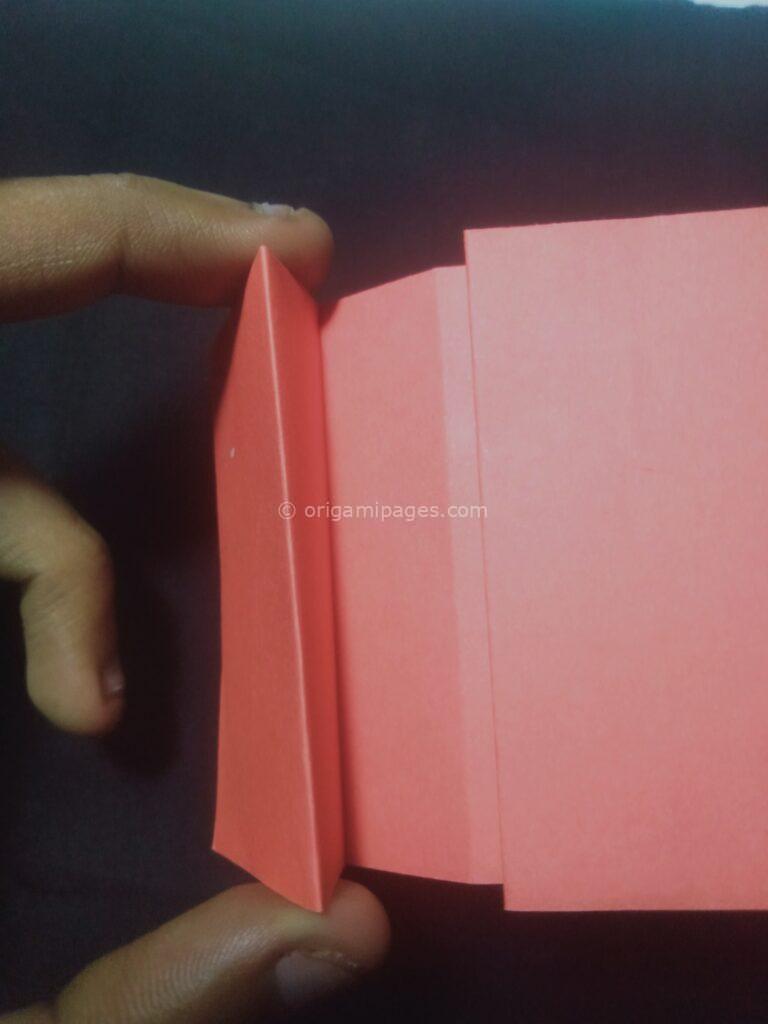 origami apple step: 4a