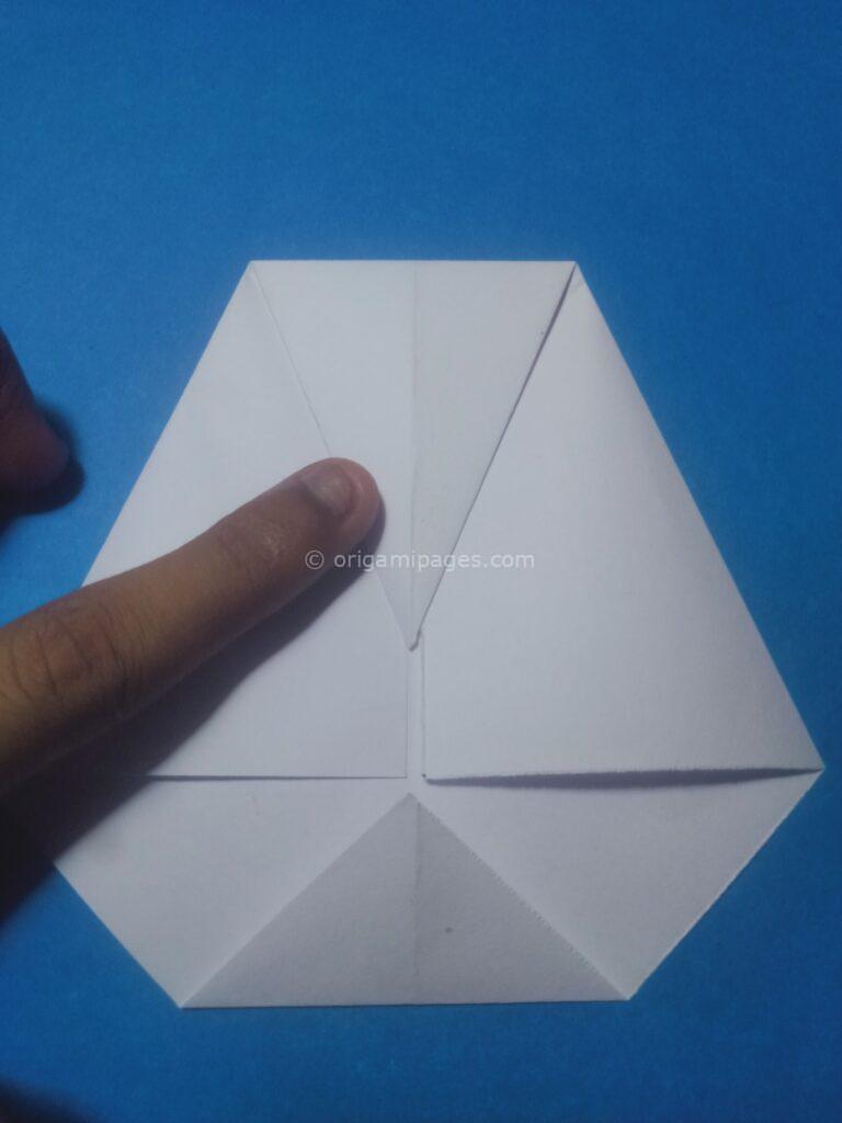 Origami Easter eggs step:5