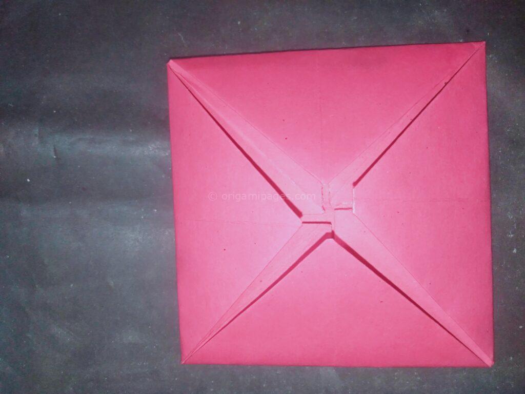 origami lotus step: 5b