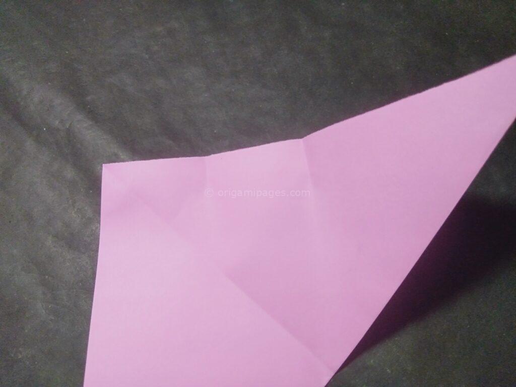 origami peach blossom step: 6b