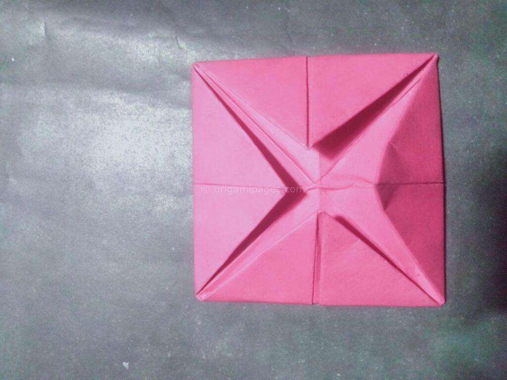 origami lotus step: 6c