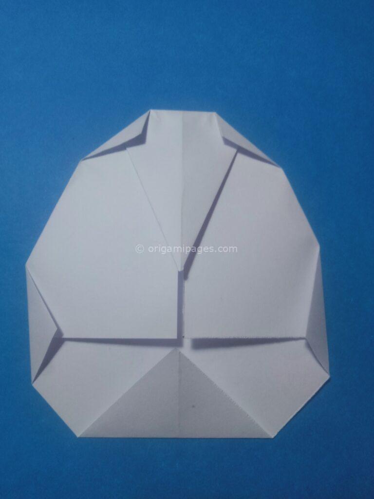 Origami Easter eggs step:7