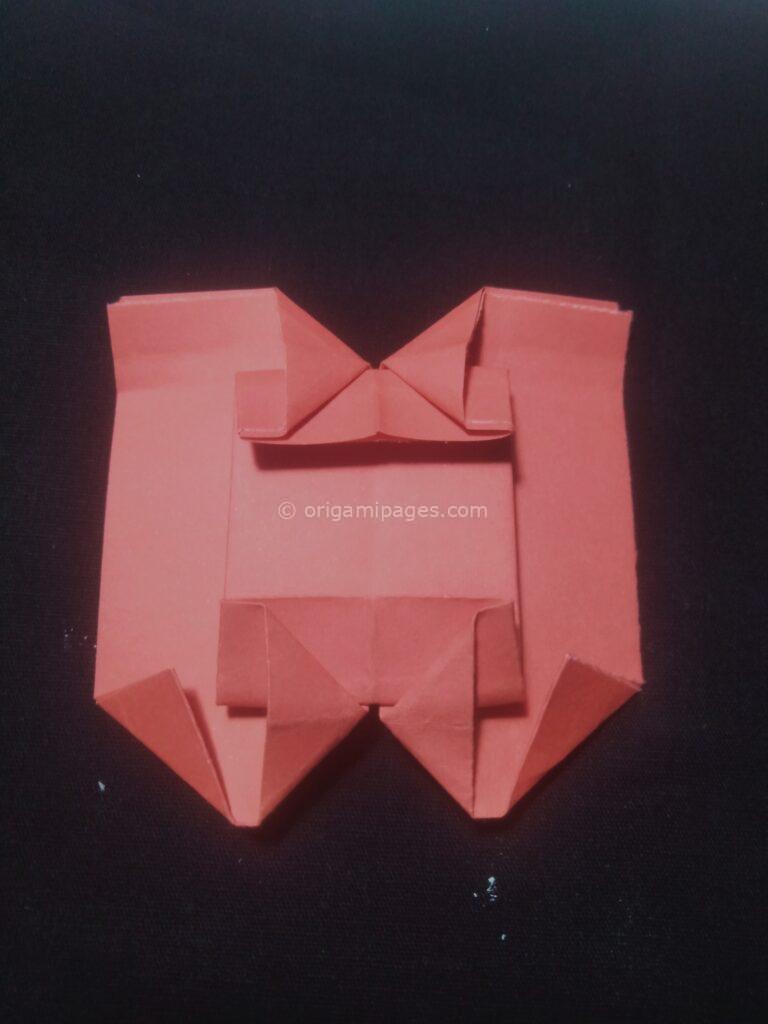 origami apple step: 7a