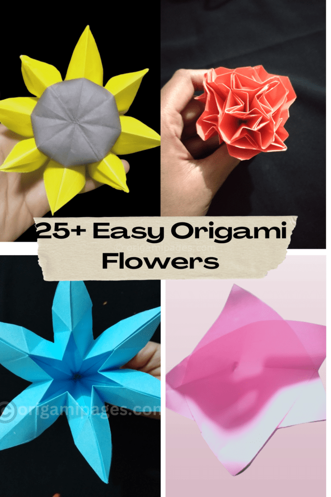 Easy Origami Flowers