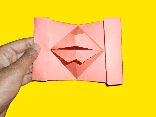 Origami Kissing Lips