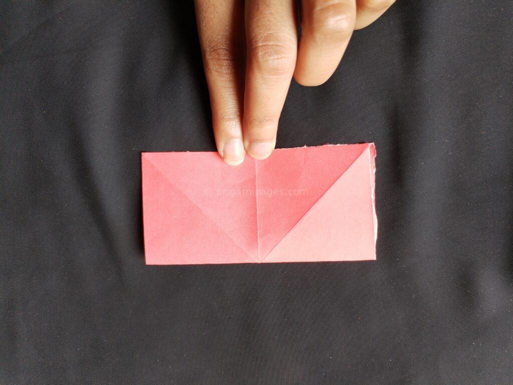 Origami Springy Heart Step: 3b