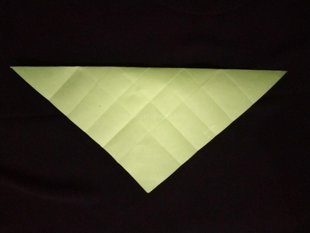 Origami Hydrangea step: 6a