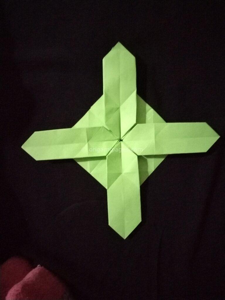 Origami Hydrangea step: 8e