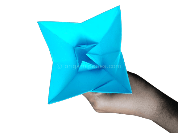 Bell flower origami