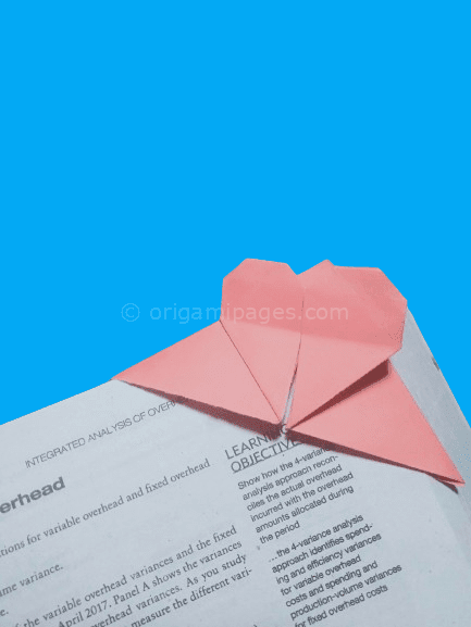 Origami Corner Heart