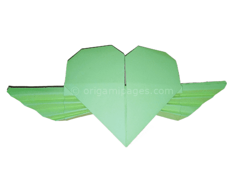 Origami Heart With Wings