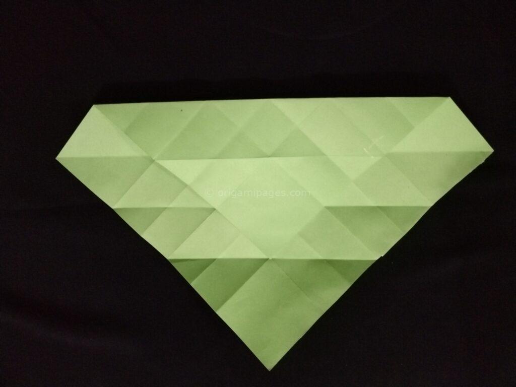 Origami Hydrangea step: 7b