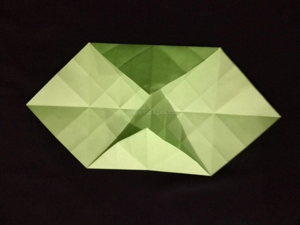 Origami Hydrangea step: 7f