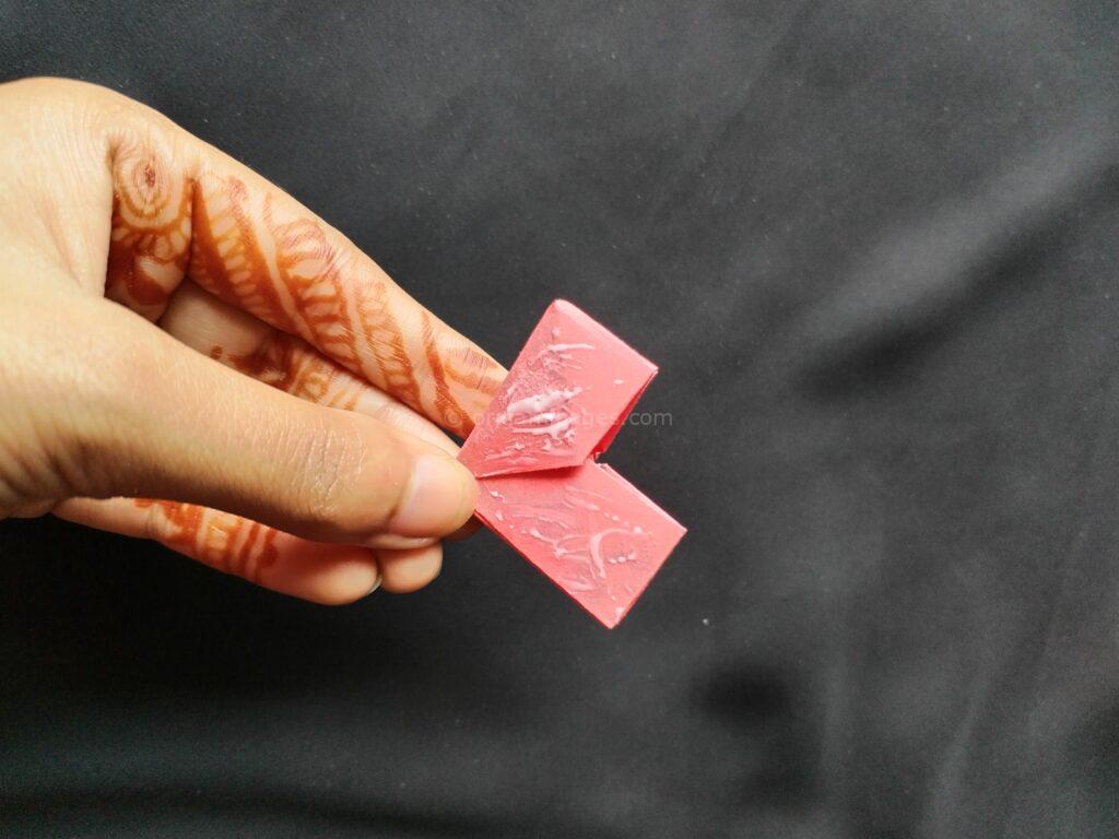 Origami Springy Heart Step: 8b