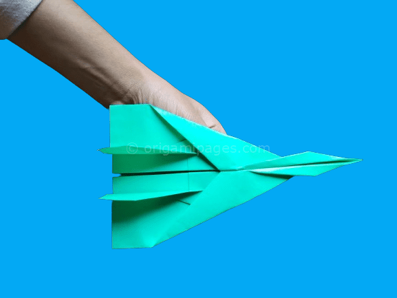 Jet Fighter paper Airplane – Easy To Follow Guide