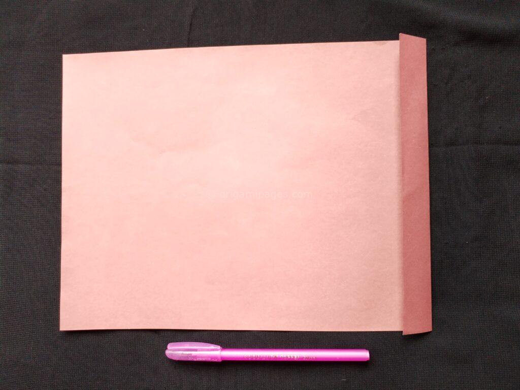 Spy Plane Paper Airplane Step: 1b
