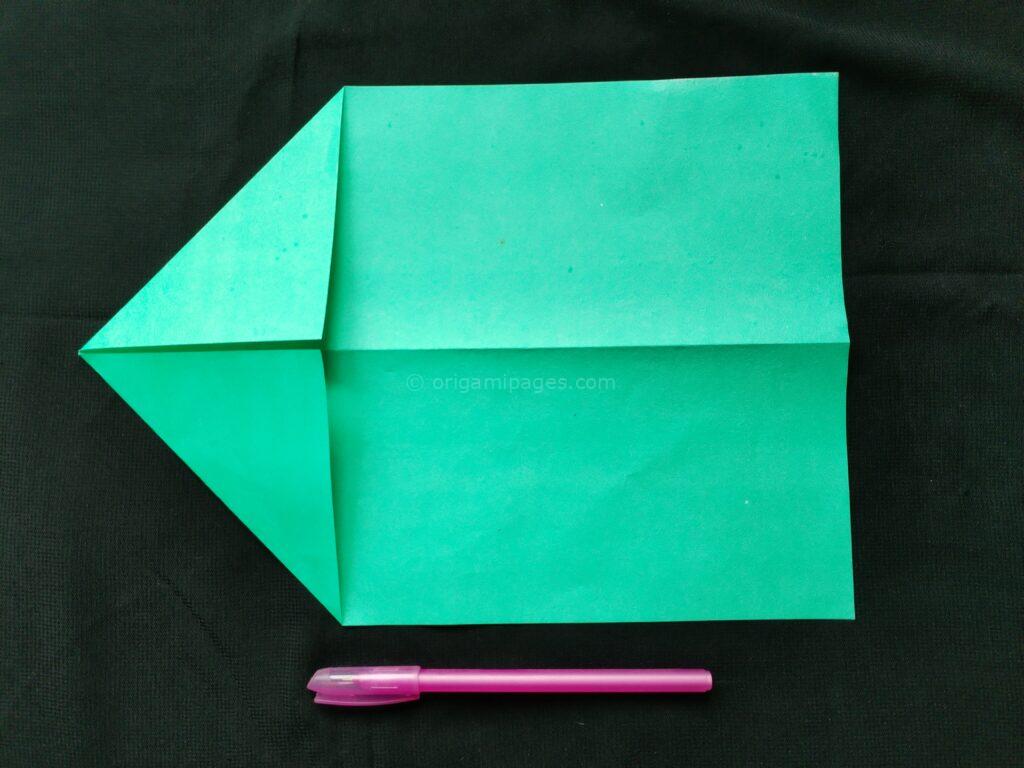 Dart Paper Airplane Step: 2c