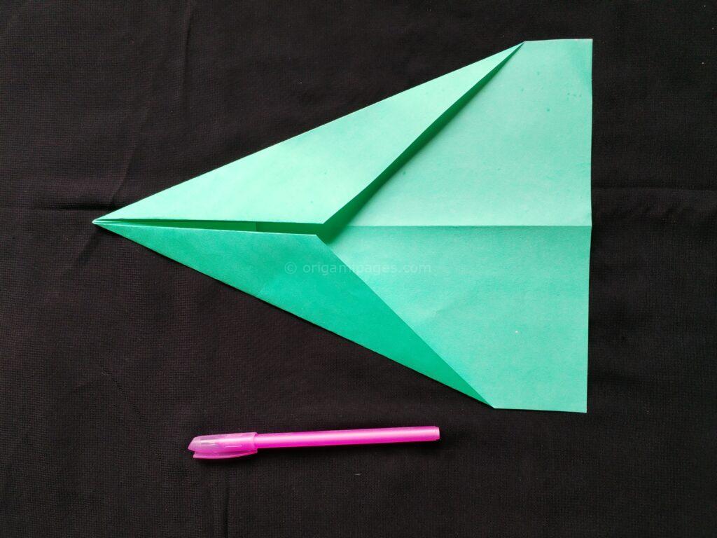 Dart Paper Airplane Step: 3b