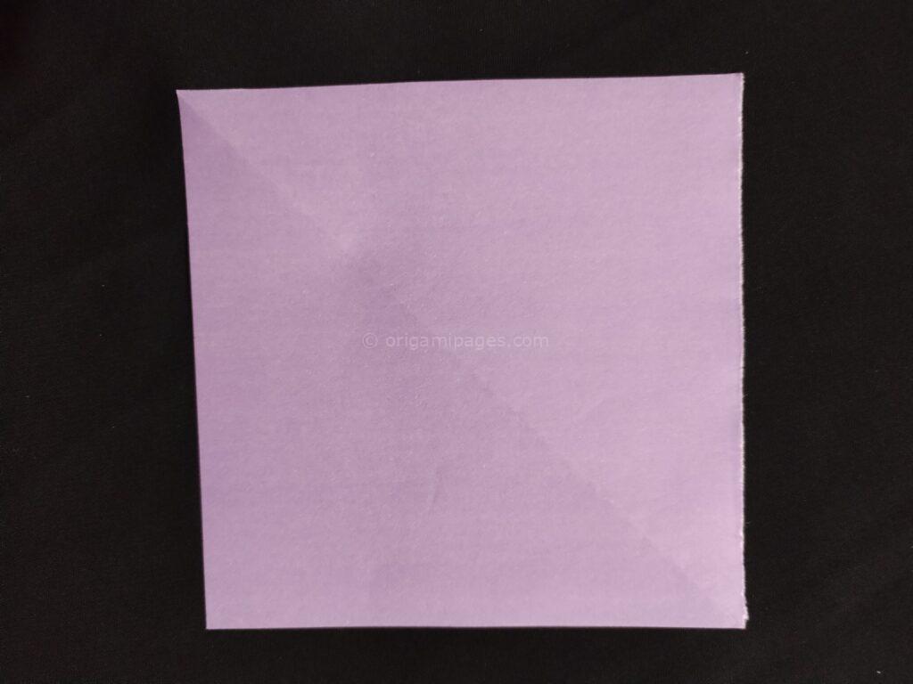Origami Circular Glider Step: 1