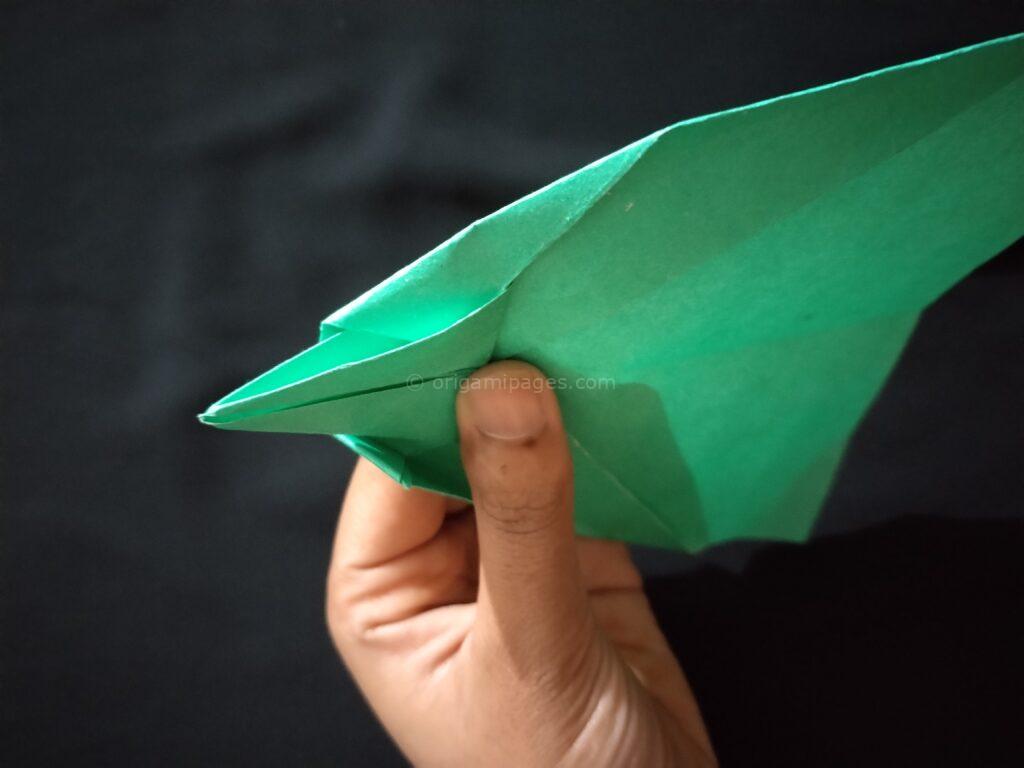 Infinity Arrow Paper Airplane Step: 8b