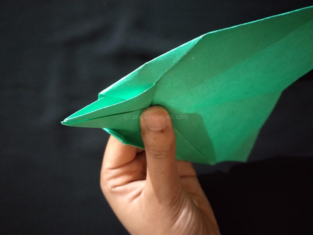 Infinity Arrow Paper Airplane Step: 8c