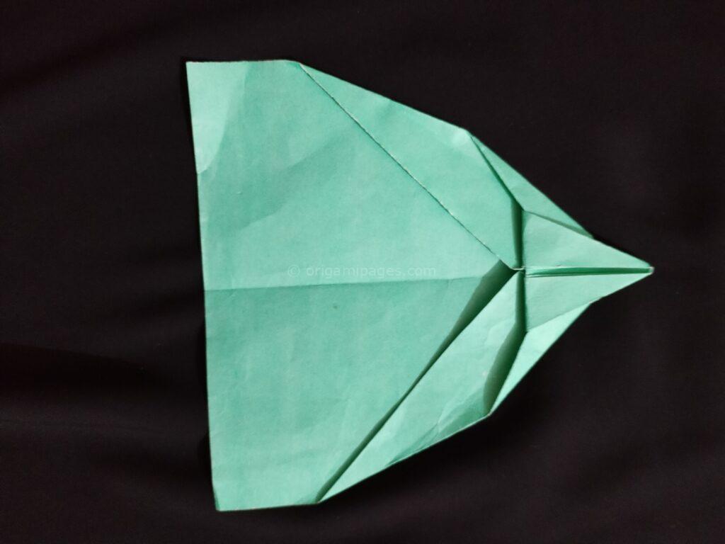 Infinity Arrow Paper Airplane Step: 8d