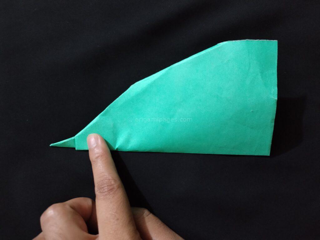 Infinity Arrow Paper Airplane Step: 9