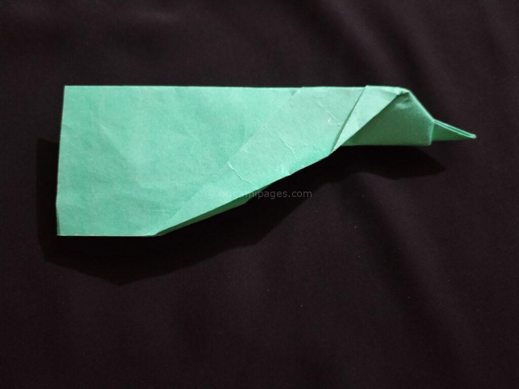 Infinity Arrow Paper Airplane Step: 10a