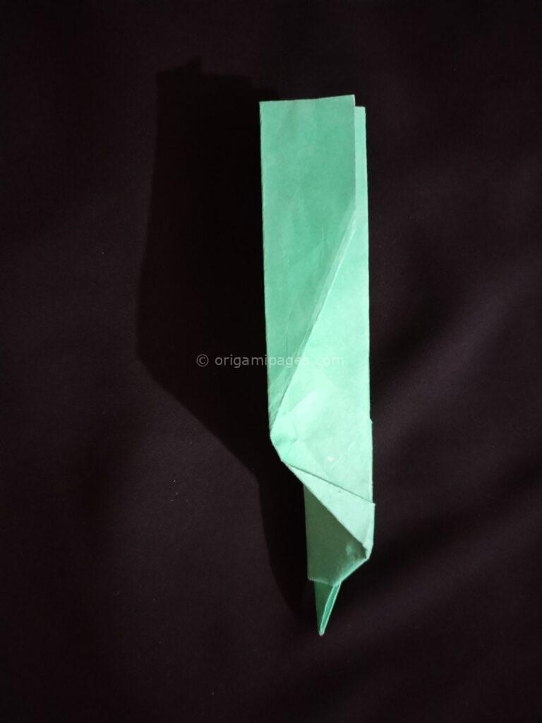 Infinity Arrow Paper Airplane Step: 10b