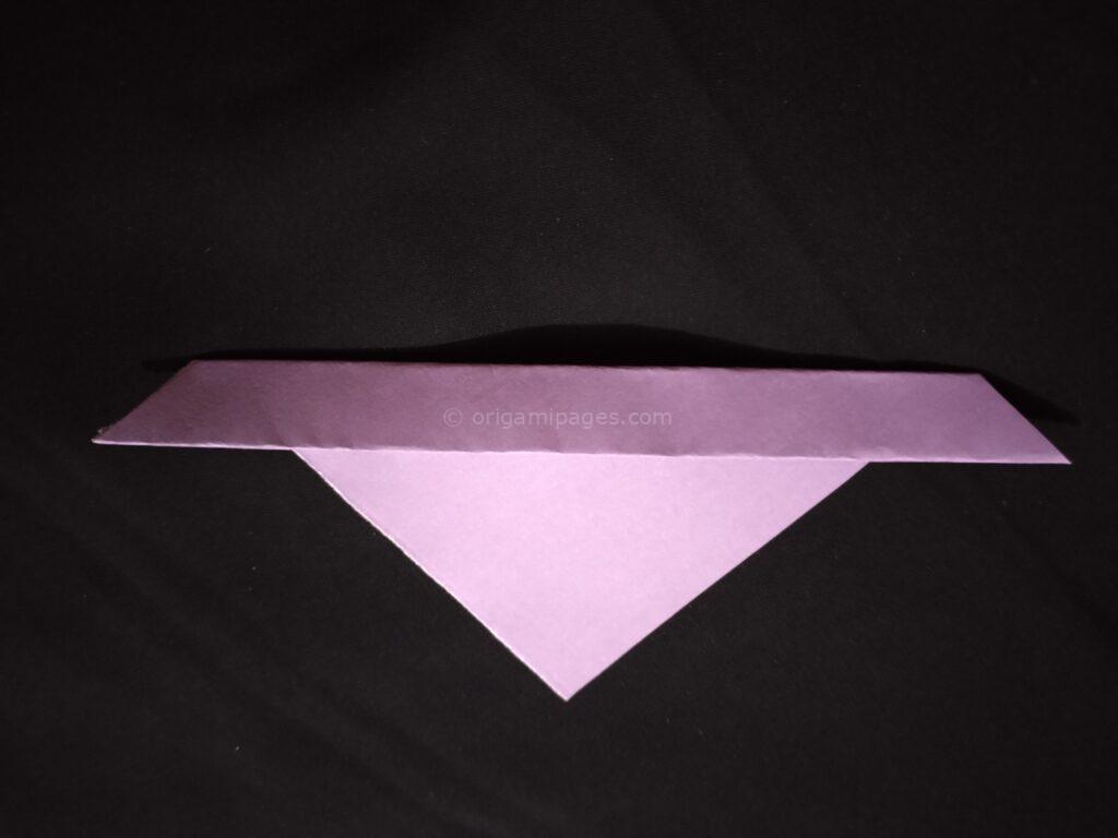 Origami Circular Glider Step: 3