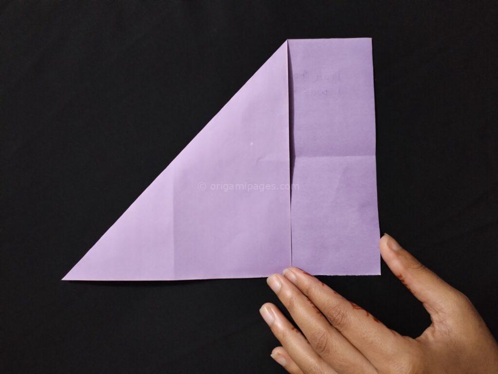 Swashbuckler paper airplane step:3
