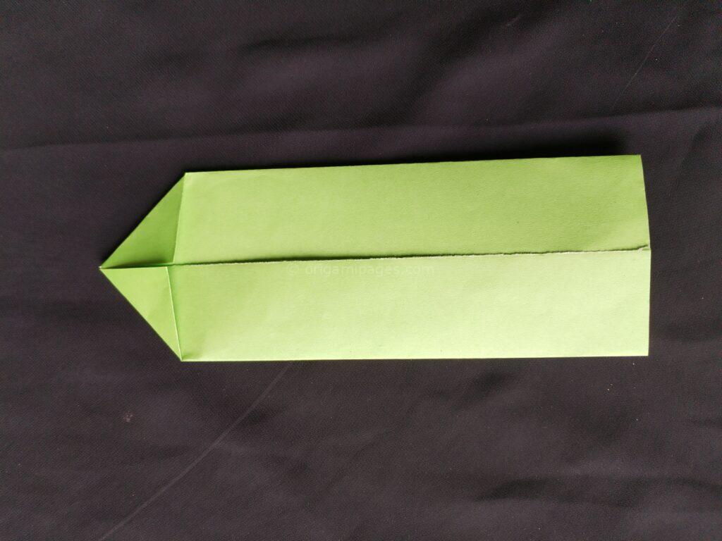 Headhunter Paper Airplane Step: 3a