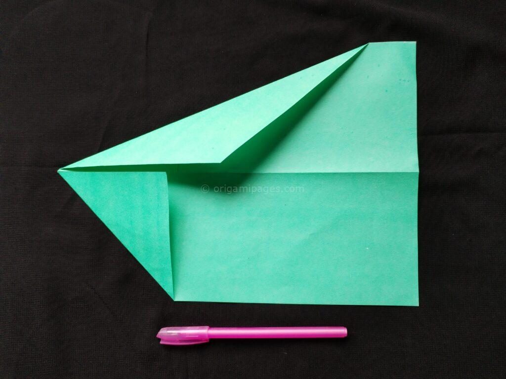 Dart Paper Airplane Step: 3a